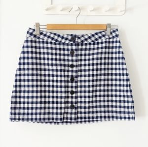 Sunday Best Micah Linen Mini Skirt